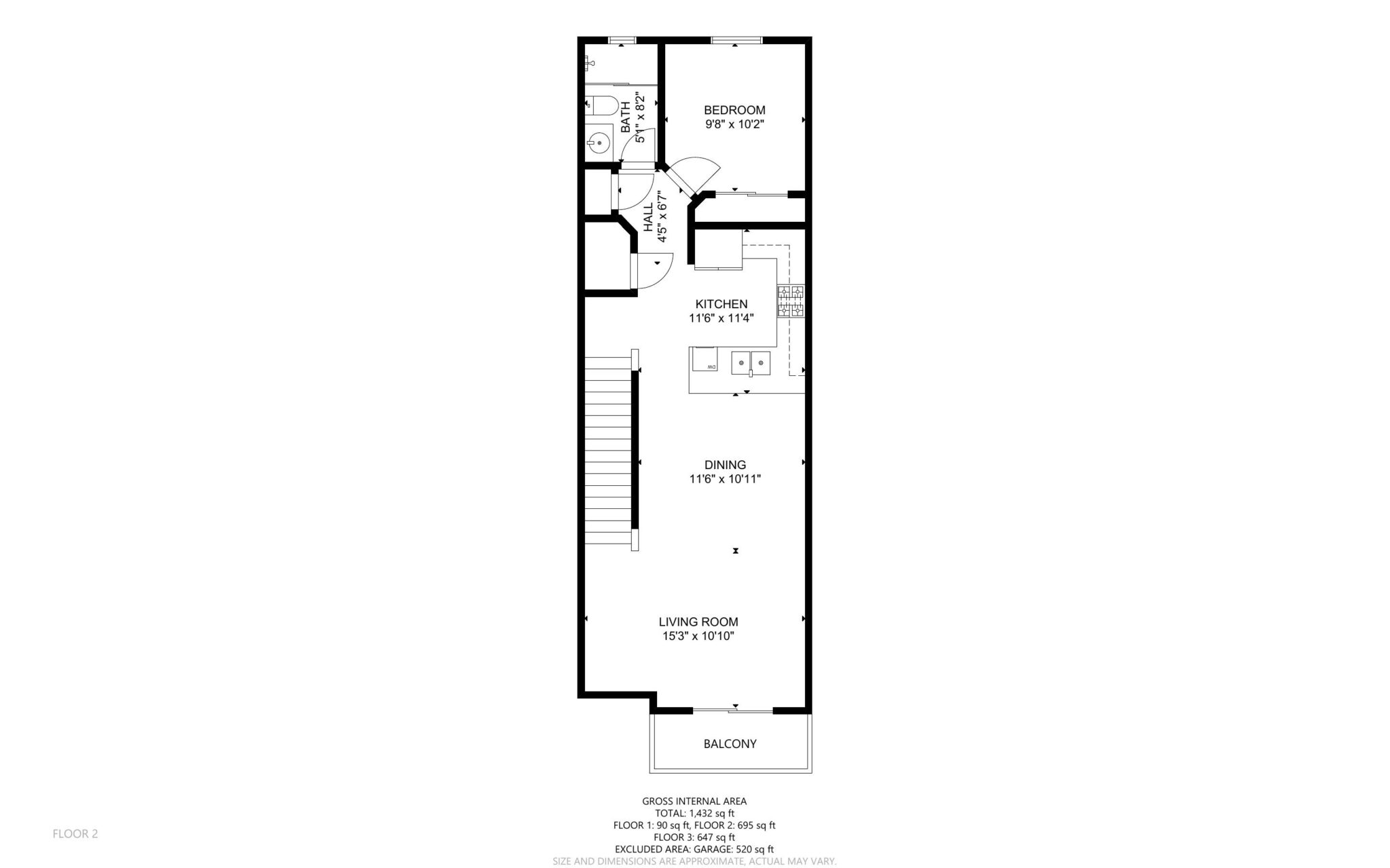 Second Floor floor plan