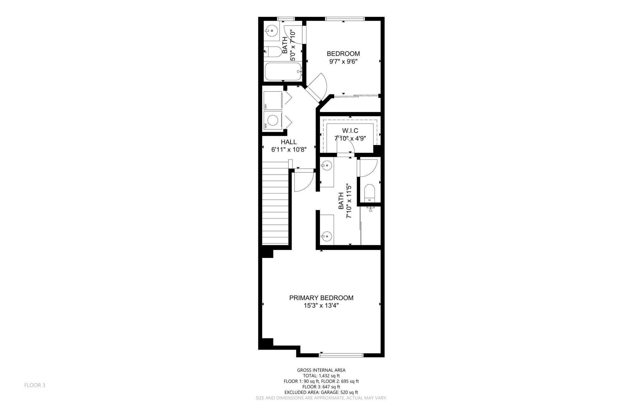 Third Floor floor plan
