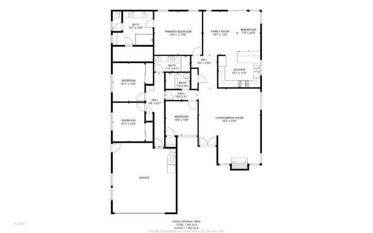 Main Floor floor plan