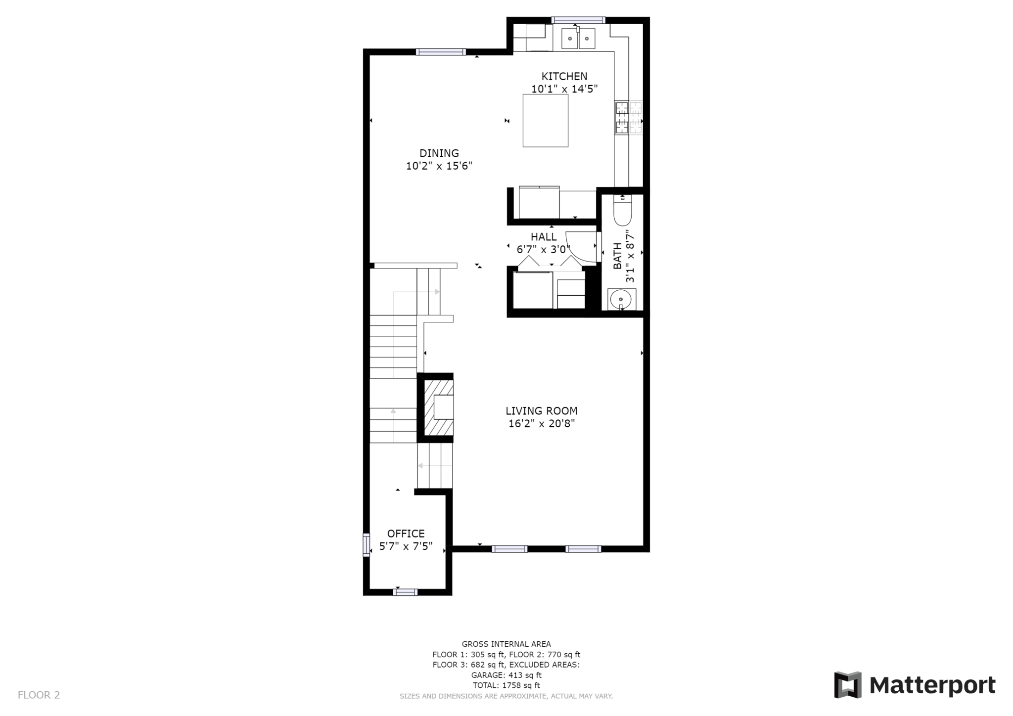 Second Floor floor plan
