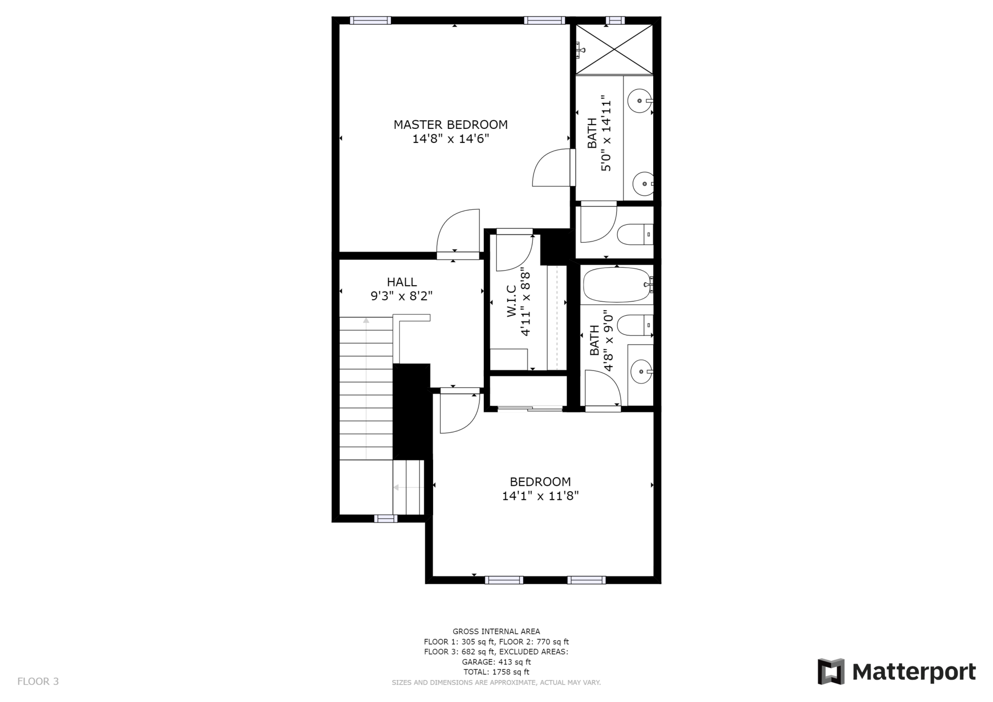 Third Floor floor plan