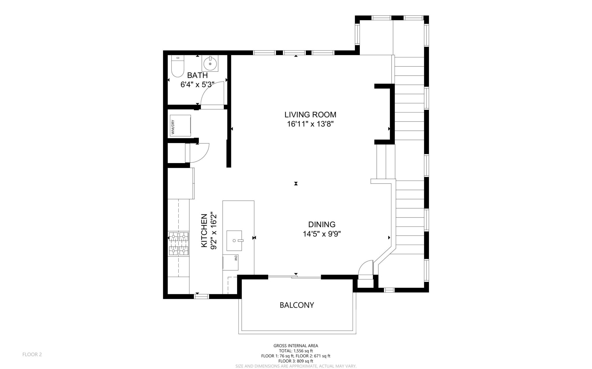Second Floor floor plan