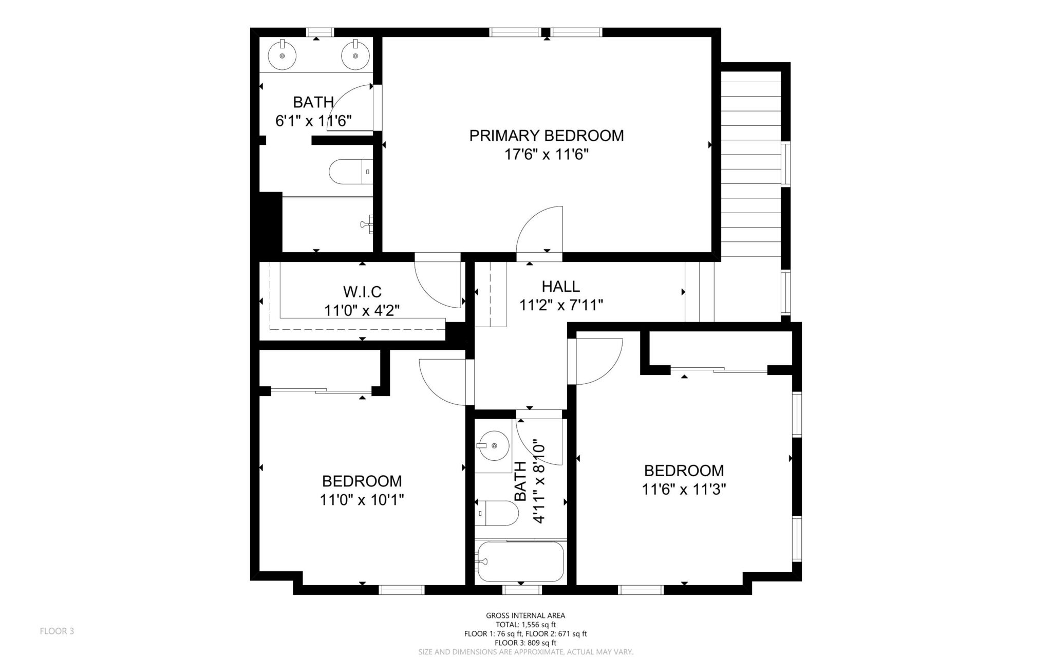 Third Floor floor plan