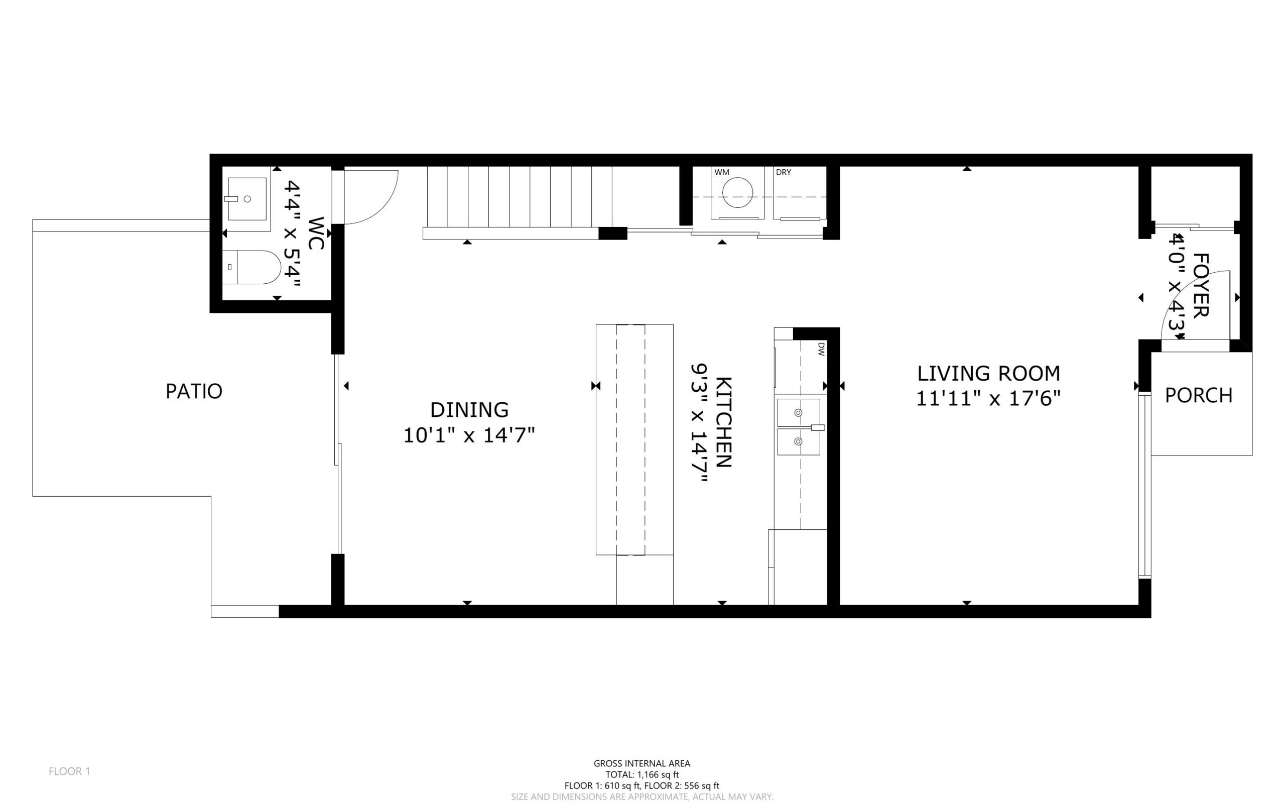 Lower Level floor plan