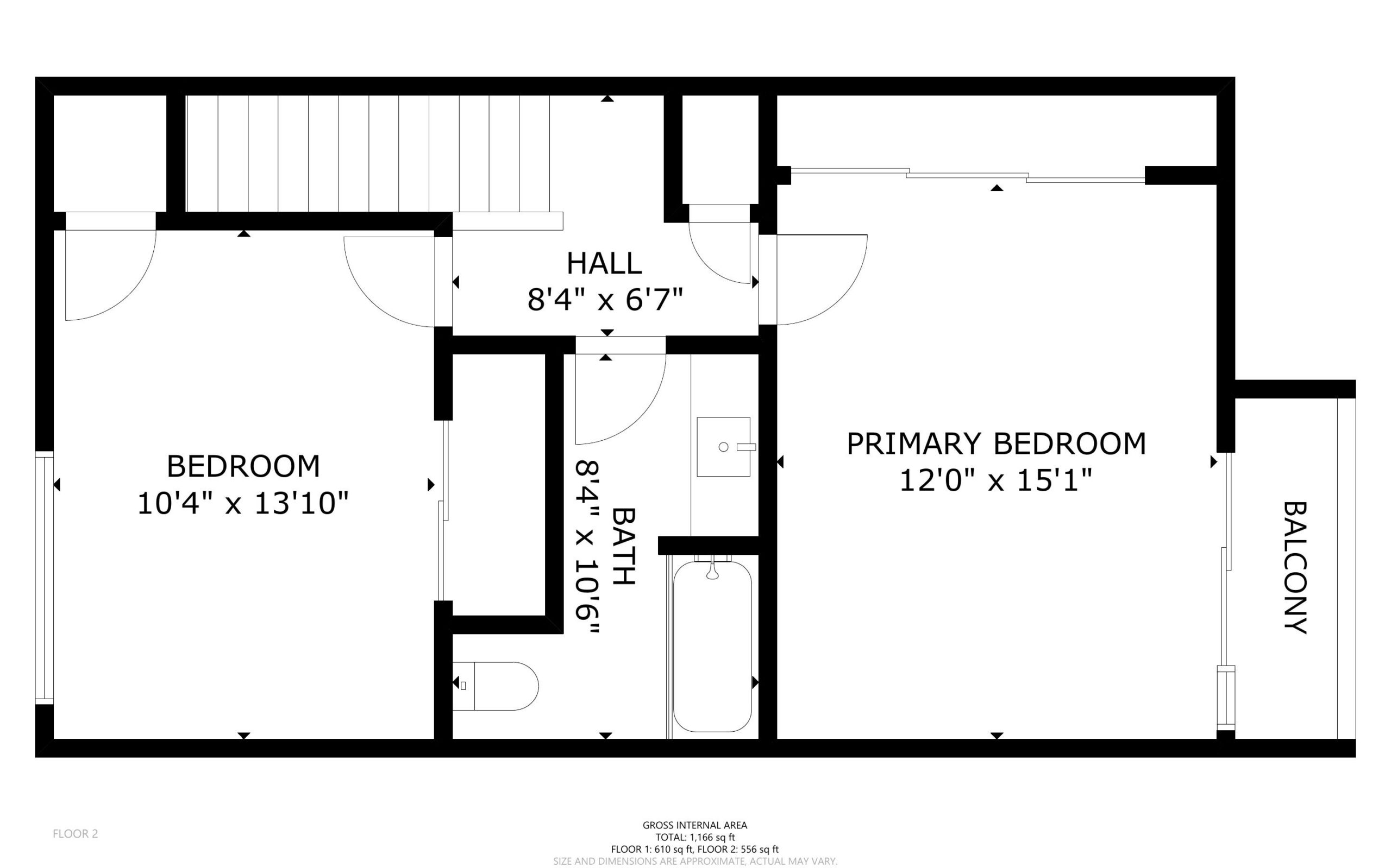 Upper Level floor plan