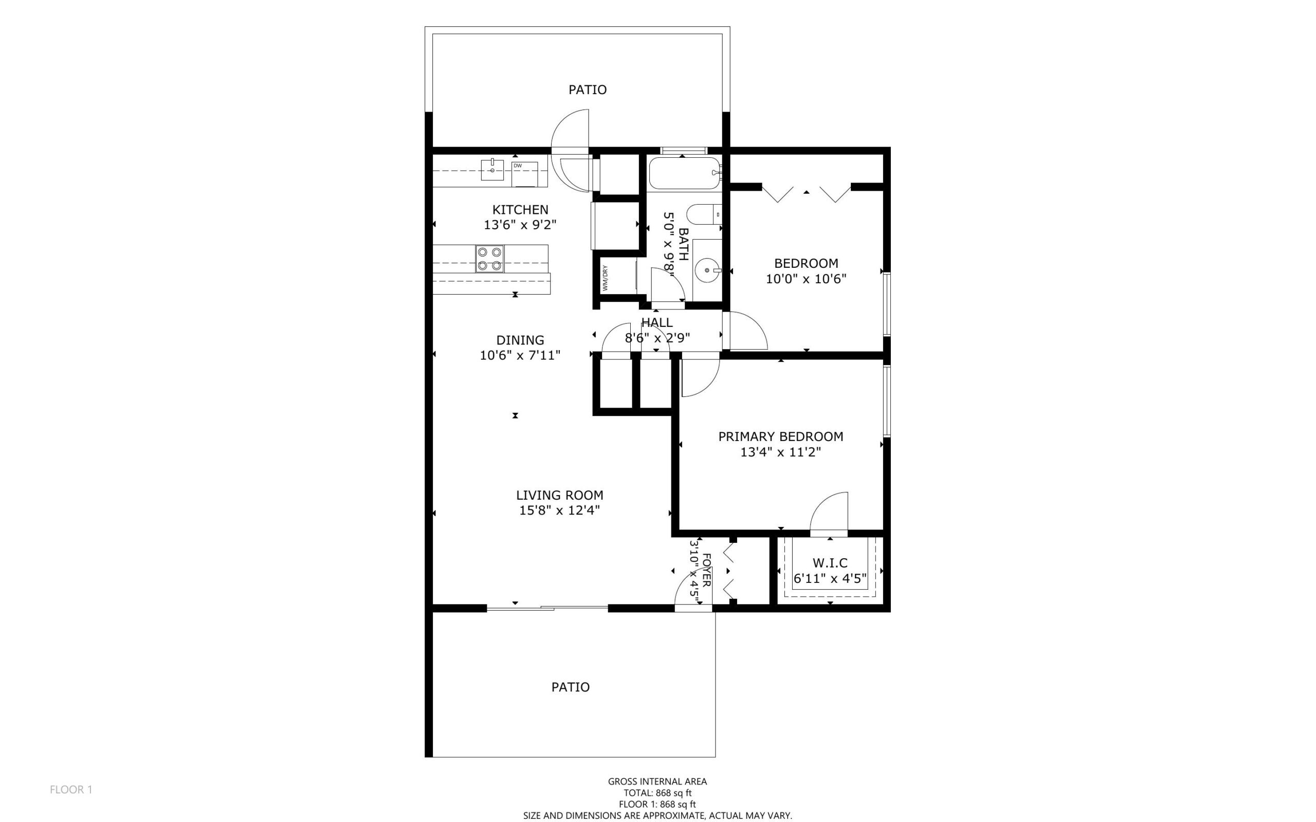 Main Level floor plan