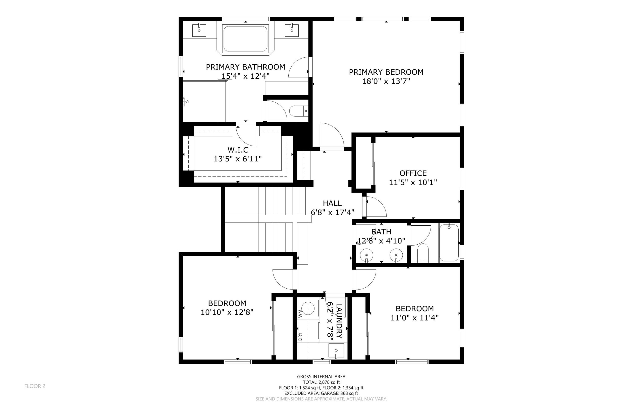 Upper Level floor plan