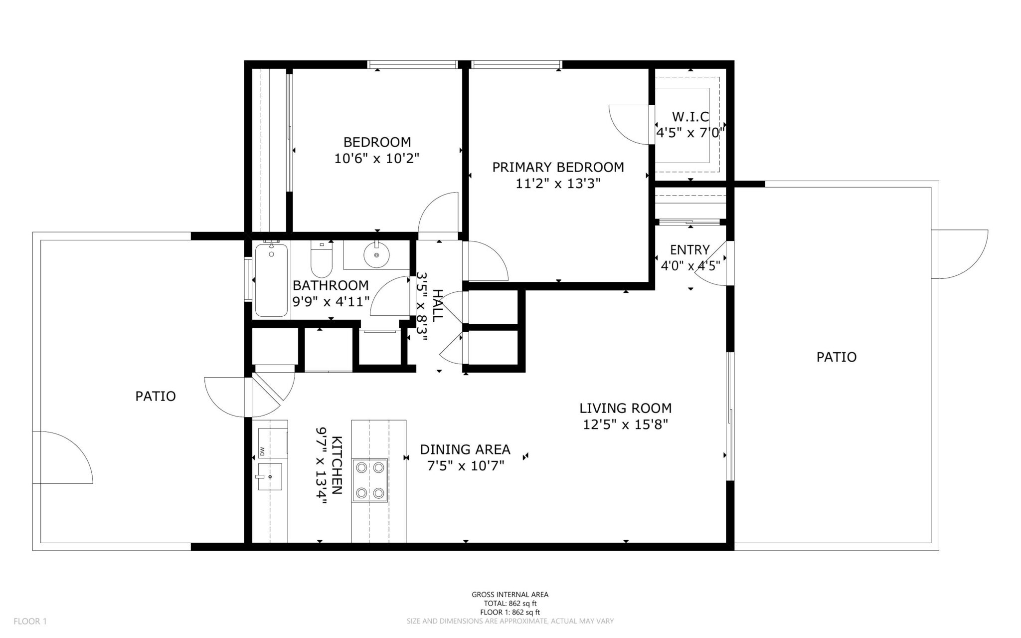 Mail Level floor plan