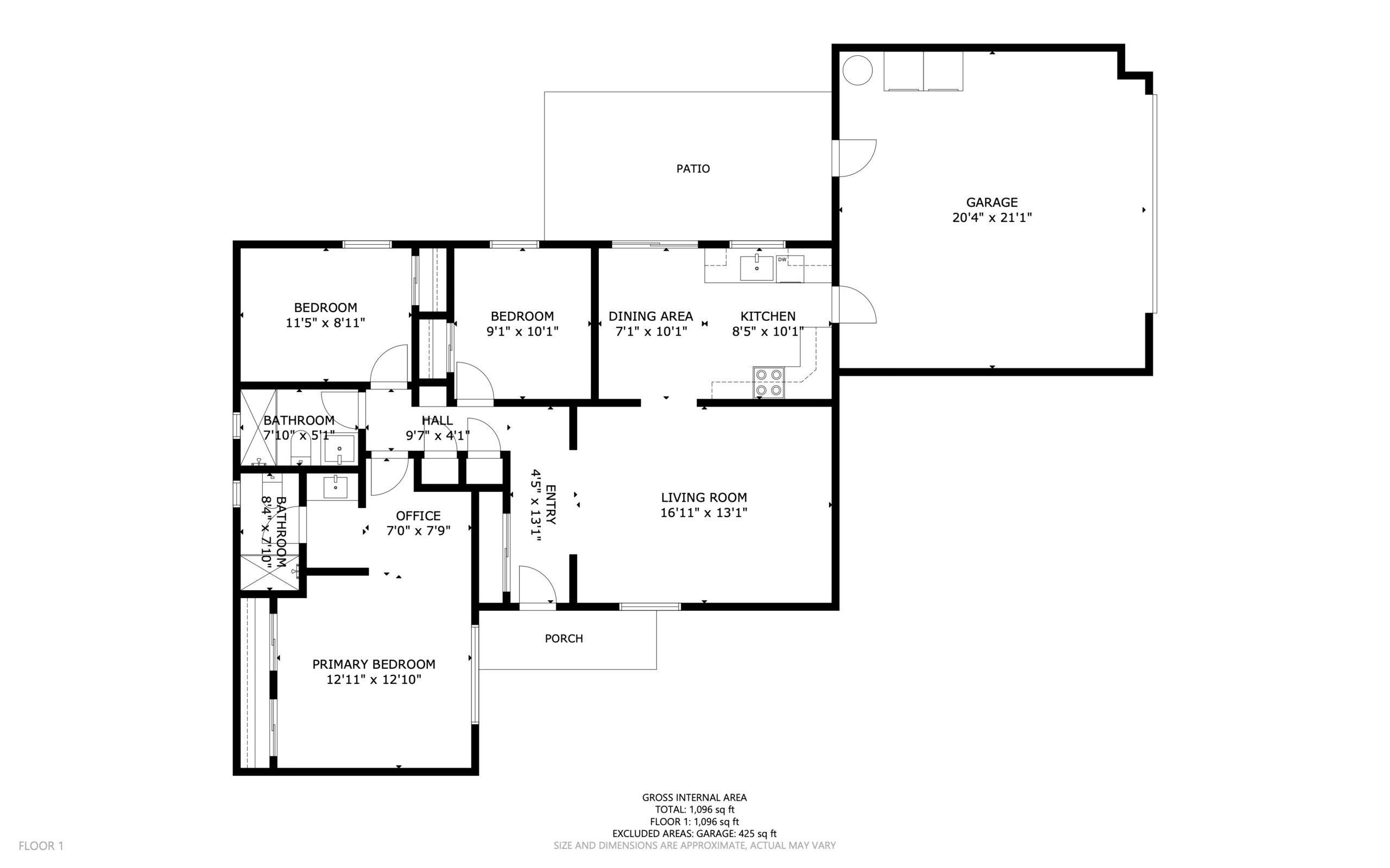 Main Level floor plan