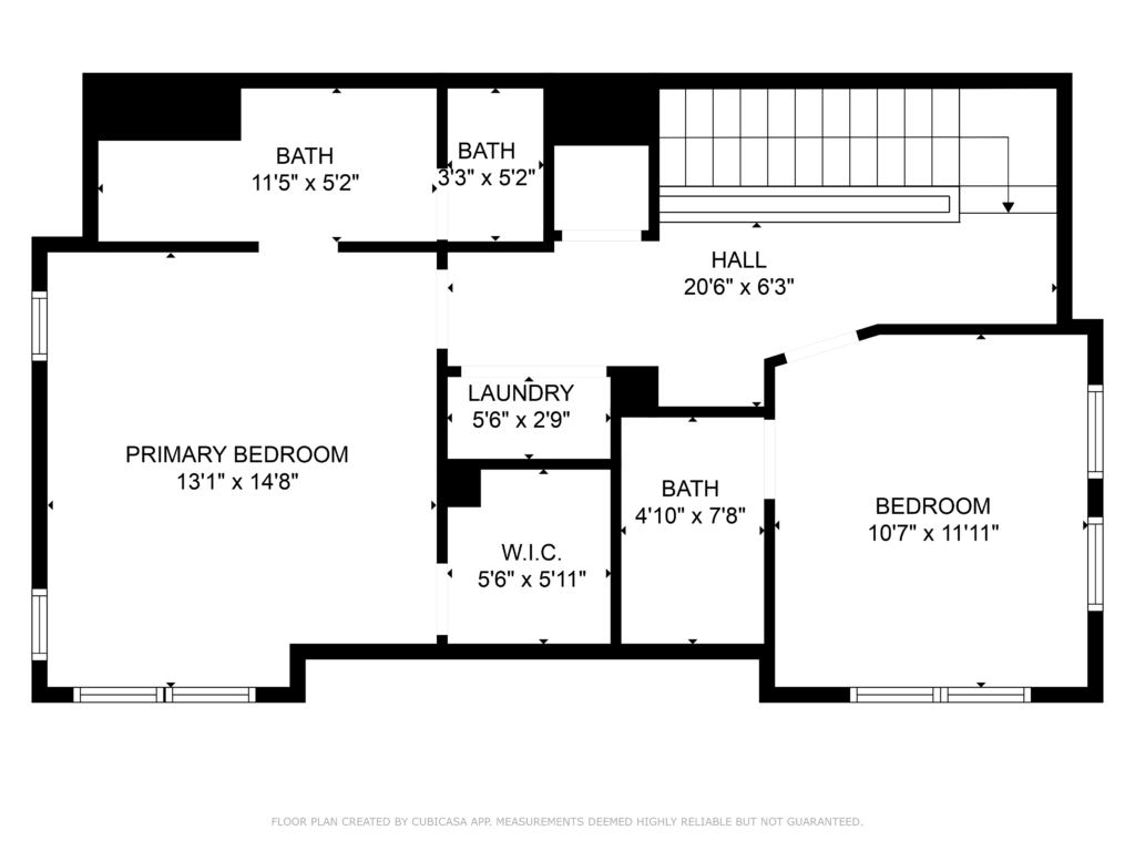 Third Level floor plan