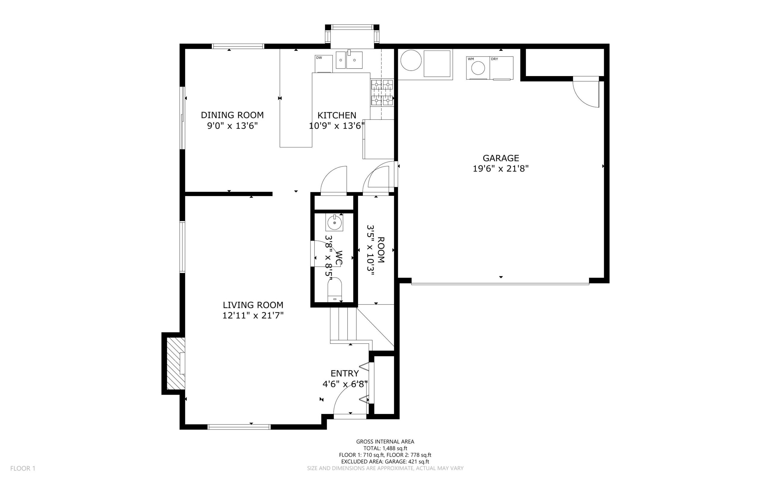 Lower Level floor plan
