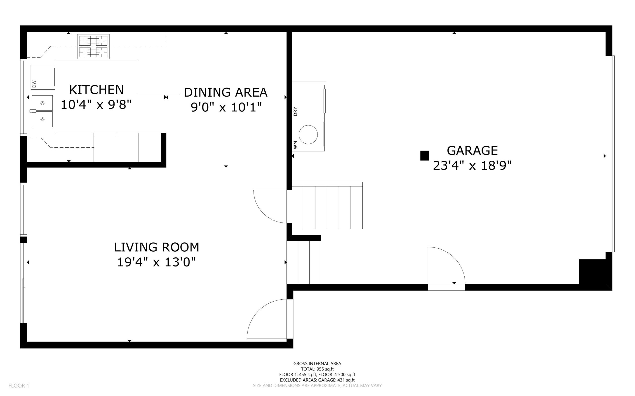 Lower Level floor plan
