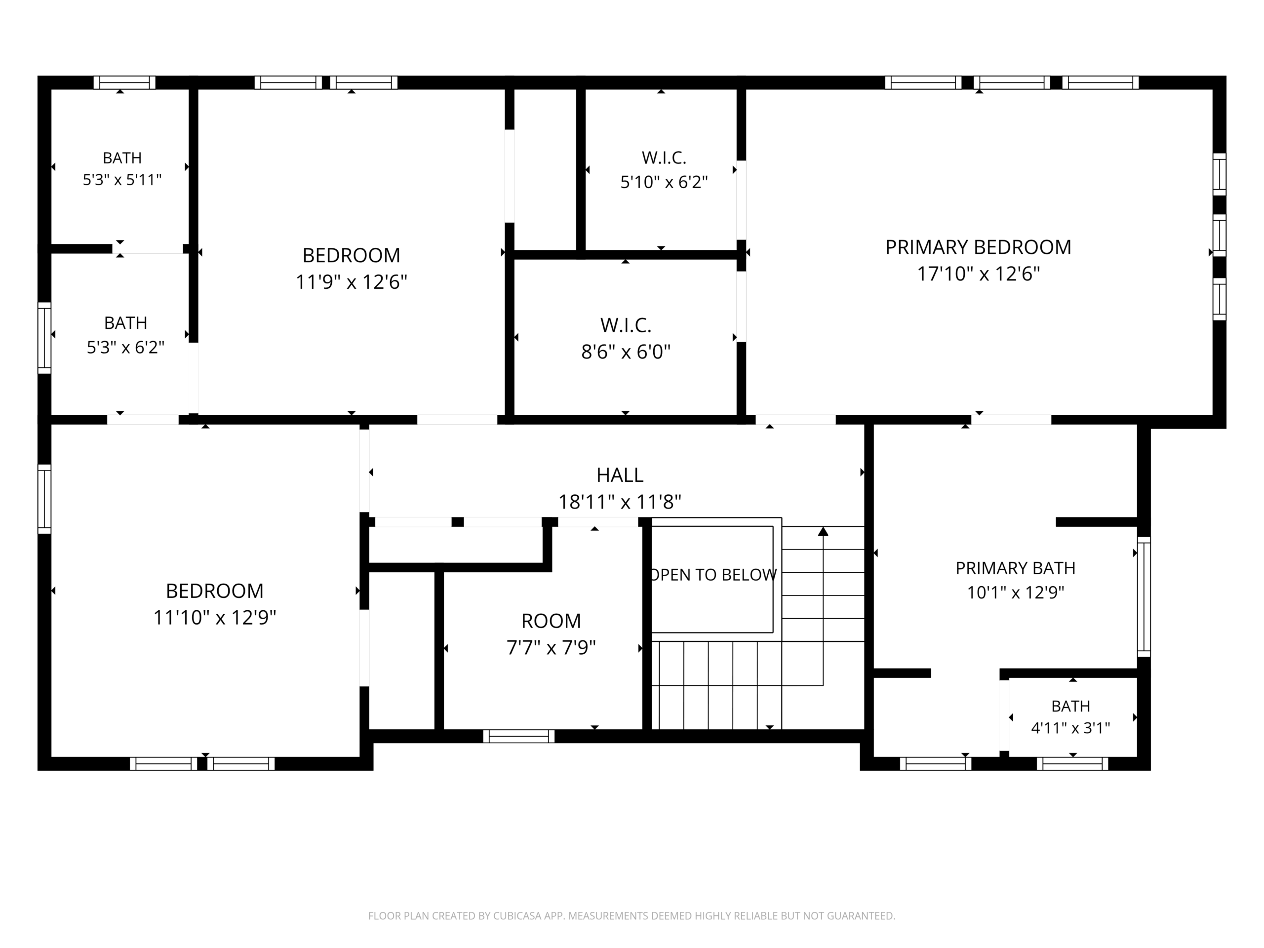 Second Floor floor plan